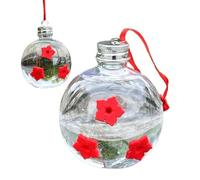 Hummingbird Eater Bulb - Decorative Wild Bird Eater | Glass Garden Hummingbird Care with Leak-Proof Seal And Hanging Hook | Necta Dispenser