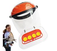 Hummingbird Feeder Helmet, Bird Watching Gear, Handsfree Feeding Helmet, Outdoor Bird Feeder, Camping Mask, Adjustable Head Device, Transparent Face Cover, Patio Viewing