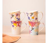 Floral Bird Ceramic Mugs 350ml Assorted Designs
