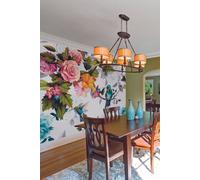 Hummingbird Garden Wall Mural Origin Murals Multi W300cm x H240cm