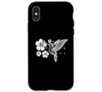 Hummingbird Hawaii Hibiscus Bird Nature Hawaiian Case for iPhone X/XS