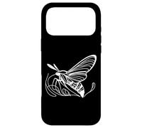 Hummingbird Hawk-Moth Line Art Nature Insect Design Case for iPhone 17 Pro Max