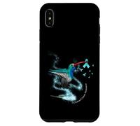 Hummingbird Holding Teal Ribbon Ovarian Cancer Awareness Case for iPhone XS Max
