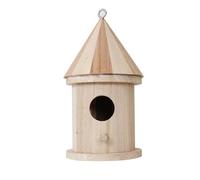 Hummingbird House - DIY Hummingbird Nest Swing for Tit | Weather Resistant Bird Houses, Outdoor Wooden Nesting Boxes for Window Garden Country Cottages Decoration D