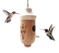 Hummingbird House | Easy Installation Bird Nest | Hanging Wren Finch Song Birds House | Bird House For Gardens, Balconies, Porches, And Tree Trunks Decoration