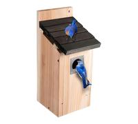 Hummingbird House Hangable Hummingbird Nest House for Outdoor Use Removable Tray Design: The Bird Feeder Has A Removable Feeding Bowl Safe Nesting Environment With Extended Rain