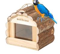 Hummingbird Houses, Wooden Bird Houses for Outdoors, Nesting Box for Birds Outdoors, Wooden Bird Nests for Hanging, Bird House, Incubator, Bird Cage for Garden, Yard