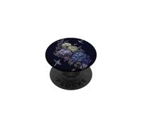 Hummingbird Hydrangea Lilac Floral Botanical Garden PopSockets Adhesive PopGrip