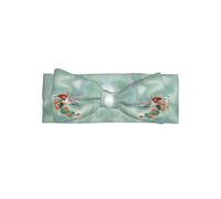 Hummingbird is Flying with Flowered Branch Baby bow headband, a hair accessory for newborns and infants, suitable for babies 0-6 months old