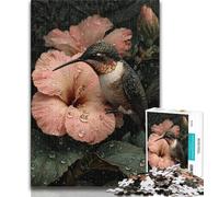 Hummingbird Jigsaw Puzzles 1000 Pieces for Adults Teens,Learning Educational Toy for Is Ideal As A Gift for The Whole Family (38x26cm)