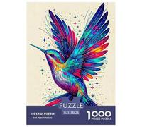 Hummingbird Jigsaw Puzzles for Adults Kids Animal Puzzles 1000 Jigsaws Brain Challenge for Adults Gifts 38x26cm/1000pcs