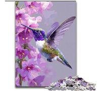 Hummingbird Jigsaw Puzzles for Adults Teenagers Jigsaws Puzzle, Family Activity Fun at Home Activities, Birthday Present,Travel Gifts (size 50x75cm)