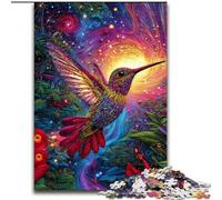 Hummingbird Jigsaw Puzzles for Adults Teenagers Jigsaws Puzzle, for Educational Game Challenge Toy Birthday Present, Gifts, Wall Art (50x75cm)