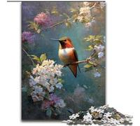 Hummingbird Jigsaws 1000 Pieces for Adults, Pattern Assembly Fun at Home Activities, Birthday Present,Travel Gifts (26x38cm)