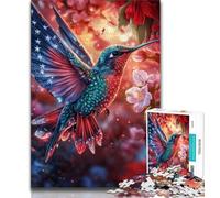 Hummingbird Jigsaws Puzzles 2000 Pieces for Teenagers Gifts,Challenging Family Activity Games DIY Toy for Home Wall Decor Gifts 70x100cm