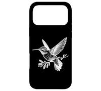Hummingbird Line Art Birdwatcher Case for iPhone 17 Pro Max