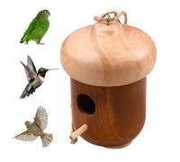 Hummingbird Nest | Birdhouse with Rope - Humming Bird Houses for Outdoors | for Tree Garden Balcony Patio Lawn Courtyard Indoor Window Home