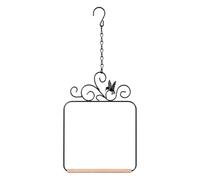 Hummingbird Perch Bird Metal Frame Perch with Roebuster Chain | Decorative hummingbird swing as a decoration for the garden, backyard, balcony, patio, deck,