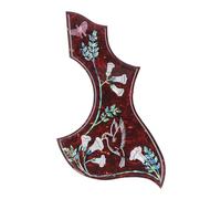 Hummingbird Pickguard, Acou Guitar Replacement, Self Adhesive Back Scratch Proof 2mm Thick, te with Hummingbird Pat, Compatible for Standard Size Gui