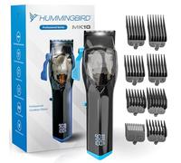 HUMMINGBIRD Professional Hair Clippers - 9,000 RPM Brushless Motor, DLC Blade, Cordless USB-C Rechargeable, Super Torque, Professional Barber Clippers, MK10 Pro Series Haircut Kit