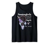 Hummingbird Purple Hummingbirds Appear When Angels are Near Tank Top
