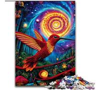 Hummingbird Puzzles for Adults Teens 1000pc Puzzle, Suitable for Ages 14 And Up Family Fun It Is Ideal As A Gift for The Whole Family (26x38cm)