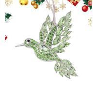 Hummingbird Shape Christmas Tree Ornaments,Crystal Pendant Tree and Bird Decoration | Window Decoration for Holidays and Festivals - Birthday Window Garden Mom Women Grandma Outdoor House Yard