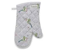 Hummingbird Single Oven Glove Kitchen Mitt Cooking Grey Gauntlet
