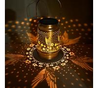Hummingbird Solar Lantern, Solar Powered Waterproof LED Garden Lights, Hummingbird Gifts, Birthday Gift for Women, Garden Ornaments Outdoor Decoration for Courtyard, Lawn, Tabletop, Path, Landscaping