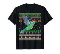 Hummingbird Ugly Christmas Sweaters Holiday Santa Cute Xmas T-Shirt