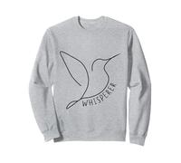 Hummingbird Whisperer Minimalist Bird Watcher Sweatshirt