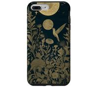 Hummingbird Wildflower Plant Pattern Celestial Bird Case for iPhone 7 Plus/8 Plus