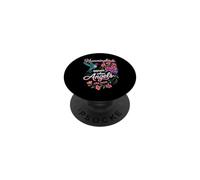 Hummingbirds Appear When Angels Are Near Floral PopSockets Adhesive PopGrip