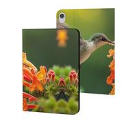 Hummingbirds Drinking Nect Cute Tablet Case No Pen Slot Lightweight Hard Protective Cover Compatible with Ipad 9th/ 8th/ 7th
