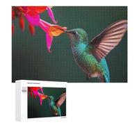 Hummingbirds Flying Wooden Jigsaw Puzzles for Adults Challenge Intelligent Picture Puzzle Games Gift for Family