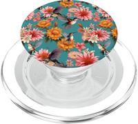 Hummingbirds in Flight PopSockets PopGrip for MagSafe