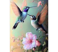 Hummingbirds Jigsaw Puzzles for Adults, DIY Animals Birds Puzzle Family Dinner Home Decor Birthday Party Toy Gifts for Men Women Elders Seniors 1000 Pieces