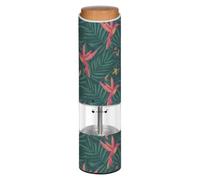 Hummingbirds Leaves Electric Pepper Grinder Auto Salt Grinder Mill