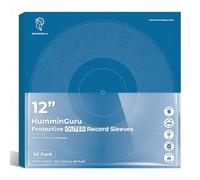 HumminGuru 12 Inch Vinyl Record Sleeves (12" High-Density Outer Sleeves)