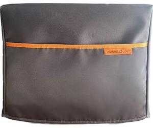HumminGuru Premium Dust Cover with Front Pocket for Ultrasonic Vinyl Record Cleaner(HG01)- Store 7”/10” Record Adapters, Vinyl Record Cleaning Kit, and The Manual Instruction etc. (Premium Dust Cover)
