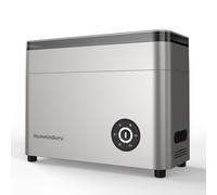 HumminGuru Ultrasonic Vinyl Record Cleaner- 40kHz Ultrasonic Vinyl Record Cleaning Machine with Auto Drying, Vinyl Record Cleaner Kit with Filters, 1Y Warranty (NOVA White Sand, 7/10/12 Inch)