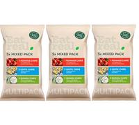 Hummus Chips Tomato & Basil, Salt, Sour Cream & Chive 3 x 98g,Mixed Pack Chips offer a delicious variety of plant-based snacks that cater to health-conscious