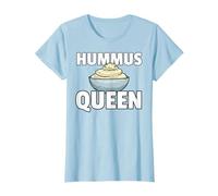 Hummus Queen Gift For Vegan or Vegetarian T-Shirt