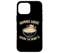 Hummus Where The Heart Is Hummus Lover Cooking Foodie Case for iPhone 16 Pro Max
