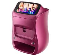 HUMNZR 3d Nail Art Printer Machine, Nail Art Printer, Digital Nail Design Machine, Support Wifi/Diy/Usb, W/Over 800 Pictures Of Nail, 10 Seconds Painting, For Home Use And Nail Studios Pink
