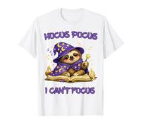 Humor ADHD Hyperactivity Disorder Cute Sleepy Sloth Funny T-Shirt