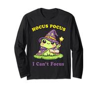 Humor ADHD Hyperactivity Disorder Hocus Pocus I Can’t Focus Long Sleeve T-Shirt
