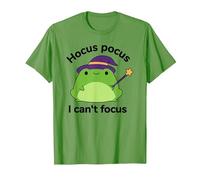 Humor ADHD Hyperactivity Disorder Hocus Pocus I Cant Focus T-Shirt, Men, Grass Green, Large