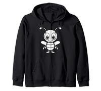 Humor Ants Insect cute simple little Ant Zip Hoodie