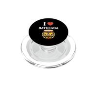 Humor batucada music Drum love i love batucada PopSockets PopGrip for MagSafe